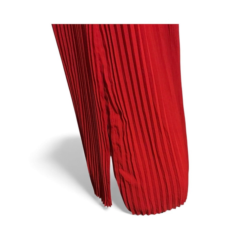 Petal & Pup Red Pleated Jumpsuit - Picture 11 of 12